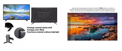 NEW 32 Inch HD TV Built-in Freeview DVB-T2 HDMI